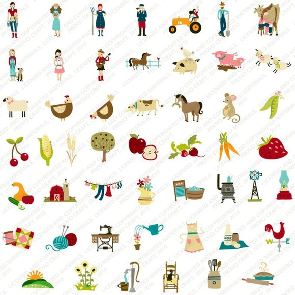 Cricut COUNTRY LIFE shape - Picture 2 of 16